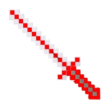 LED Red Pixel Sword