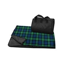 Liberty Bags Fleece / Nylon Plaid Picnic Blanket