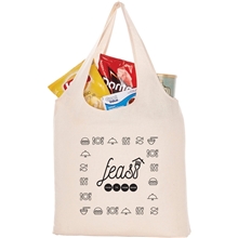 Lightweight All - Purpose 5 oz Cotton Canvas Tote Bag