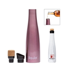 Liquid Fusion(R) 25 oz Vacuum Insulated Steel Wine Carafe / Bottle