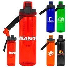 Locking Lid 24 oz Colorful Bottle With Infuser