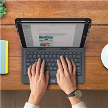 Logitech Universal Folio Tablet Case And Keyboard