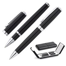 Lux Ballpoint Pen Set w / Faux LizardCase