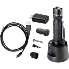 Maglite(R) MagTac LED Rechargeable Crowned Head Flashlight System