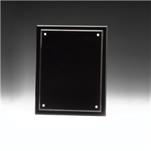 Magnetic Certificate Holder - Clear on Black - 8 x 10 Insert