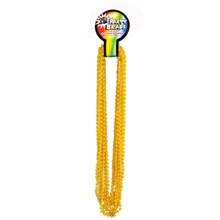 Mardi Gras Beads - Yellow