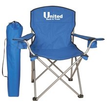 Mega Game Day Event Folding Captains Chair (330 lbs Capacity) - In Stock, Fast Shipping