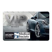 Membership Card 2 1/8 x 3 3/8 .015 White Durable Plastic Full Color
