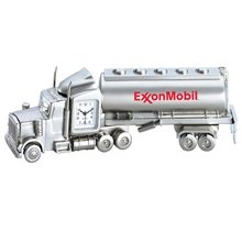 Metal Oil Tanker Clock