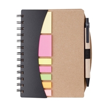 Mini Journal With Pen Sticky Notes