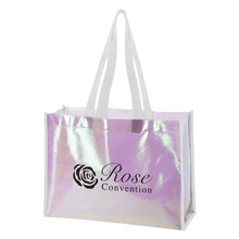 Mini Pearl Laminated Non - Woven Tote Bag