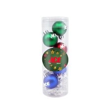 Mini Shatter Proof Christmas Ornament Set