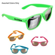 Colorful Mirrored Sunglasses