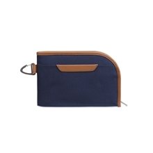 Mobile Office Hybrid Zippered Pouch - Navy Heather