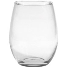 Moderne Glass Co - Deep Etched 21 oz Stemless White Wine Glass