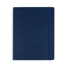 Moleskine(R) Hard Cover Ruled X - Large Notebook - Navy Blue