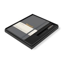 Moleskine(R) Large Notebook and Kaweco Pen Gift Set - Slate Grey