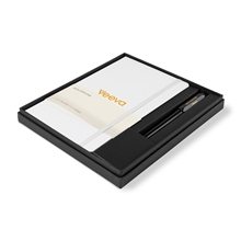 Moleskine(R) Large Notebook and Kaweco Pen Gift Set - White