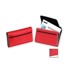 MoMA Ribbon Card Case Red