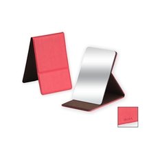 MoMA Stainless Steel Mirror Compact Red