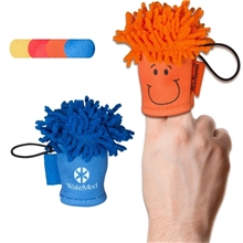 MopToppers(TM) Finger Puppet Screen Cleaner