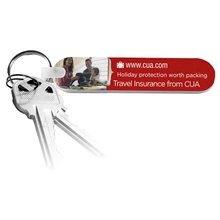 Multi - Color Thick Foam Nail File Keychain
