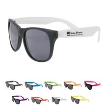 Multi Color Two Tone Matte Sunglasses