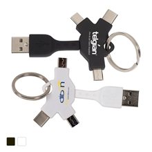 Multi USB Cable Key Chain