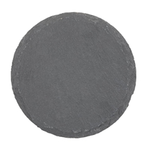 Natural Slate Stone Round Coaster