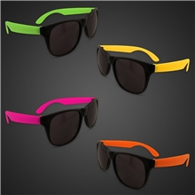 Neon Sunglasses - 4 Assorted Random Colors