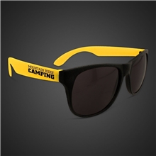 Neon Sunglasses - Yellow Arms