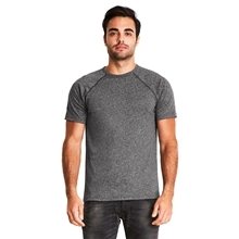 Next Level Mens Mock Twist Short - Sleeve Raglan T - Shirt - 2050