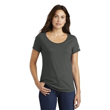 Nike Ladies Core Cotton Scoop Neck Tee