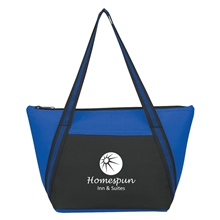 Non - Woven Insulated Cooler Tote Bag with Zipper