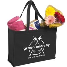 Non Woven Multi Color Shopping Tote 16 X 12