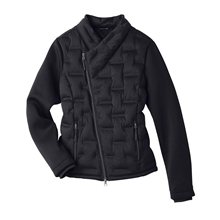 North End Ladies Pioneer Hybrid Bomber Jacket