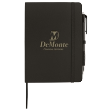 Notion Leatherette Journal With Pen