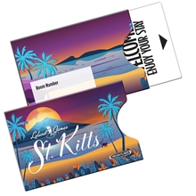 Open Thumb Gift Card Holder Sleeve Printed Full Color - Paper Products