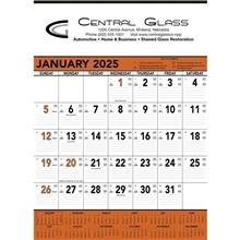 Orange Black Contractors Memo (13- sheet) - Triumph(R) Calendars