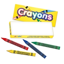 Pack of Four Quality Crayons