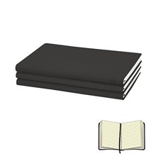 Paperthinks Large Ruled Notebook (Black)