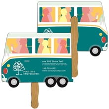Parcel Truck Fast Hand Fan (2 Sides) - Paper Products