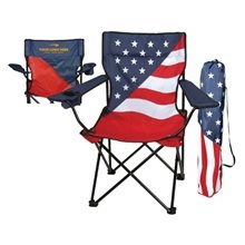 Patriotic Folding Chair