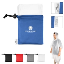 PE Poncho With rPET Pouch