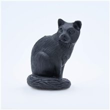 Pencil Top Stock Eraser - Black Cat