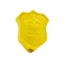 Pencil Top Stock Eraser - Police Badge