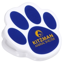 Paw Print Magnetic Clip