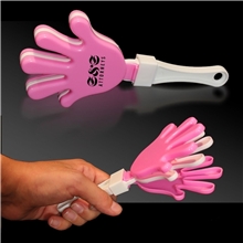 Pink White Hand Clappers