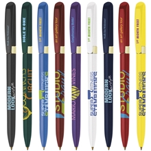Pivo(R) Gold Trim Twist Pen