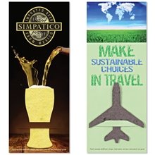 Plant - A - Shape Seed Paper Bookmark - Wildflowers